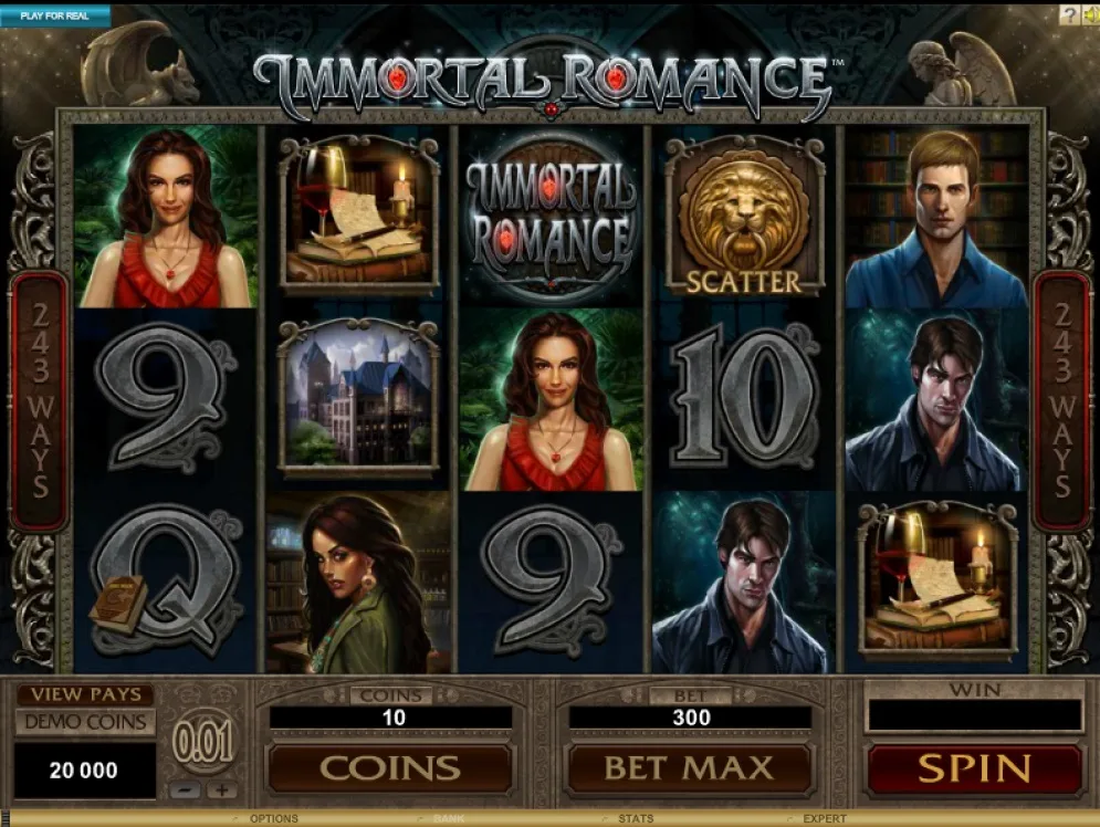 Gameplay von Immortal Romance Ra